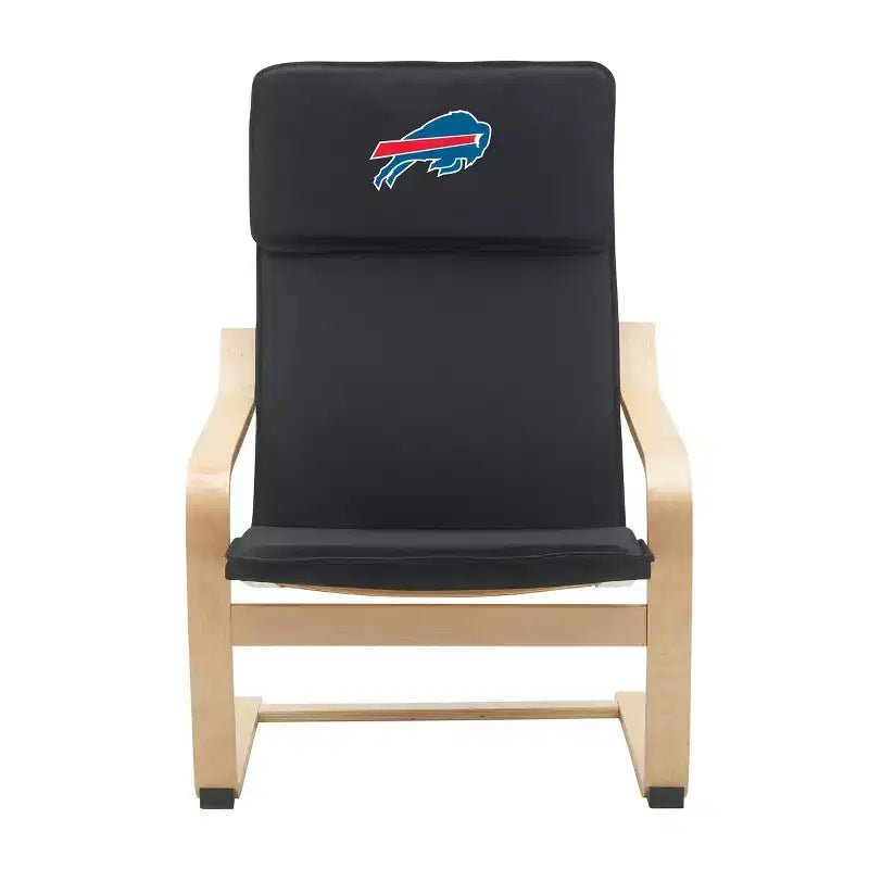 Chaise d'appoint en bois courbé