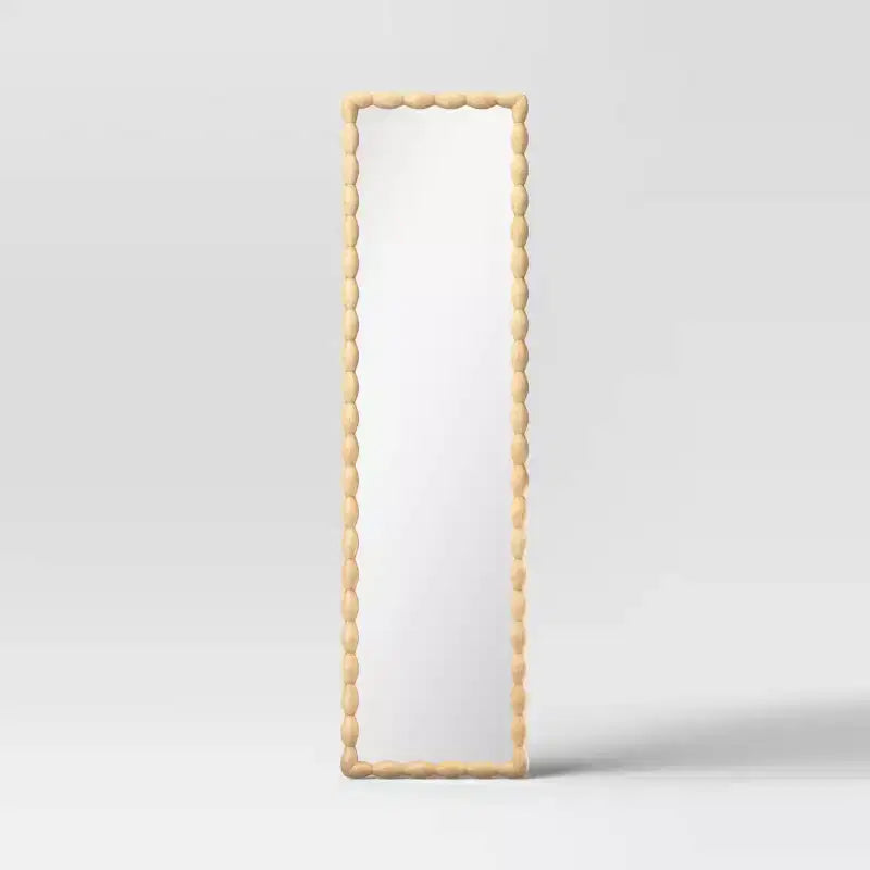 Miroir sur pied tourné/bobine