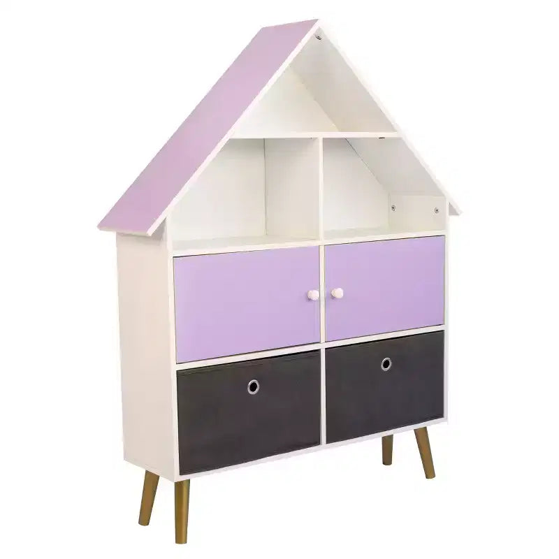 Humble Crew Kids' Dollhouse Storage Organizer Purple