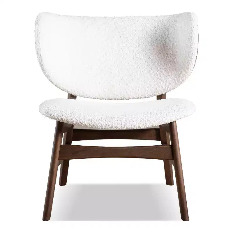 Ensemble table d'appoint et chaise Century Modern Accent Noyer