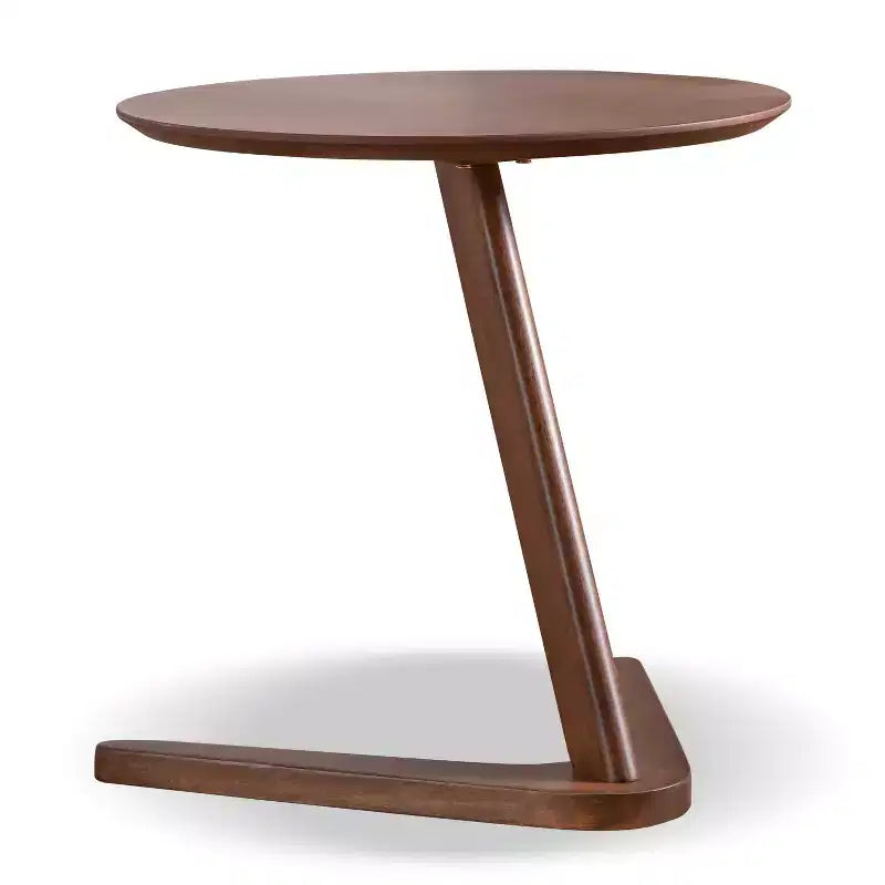 Ensemble table d'appoint et chaise Century Modern Accent Noyer