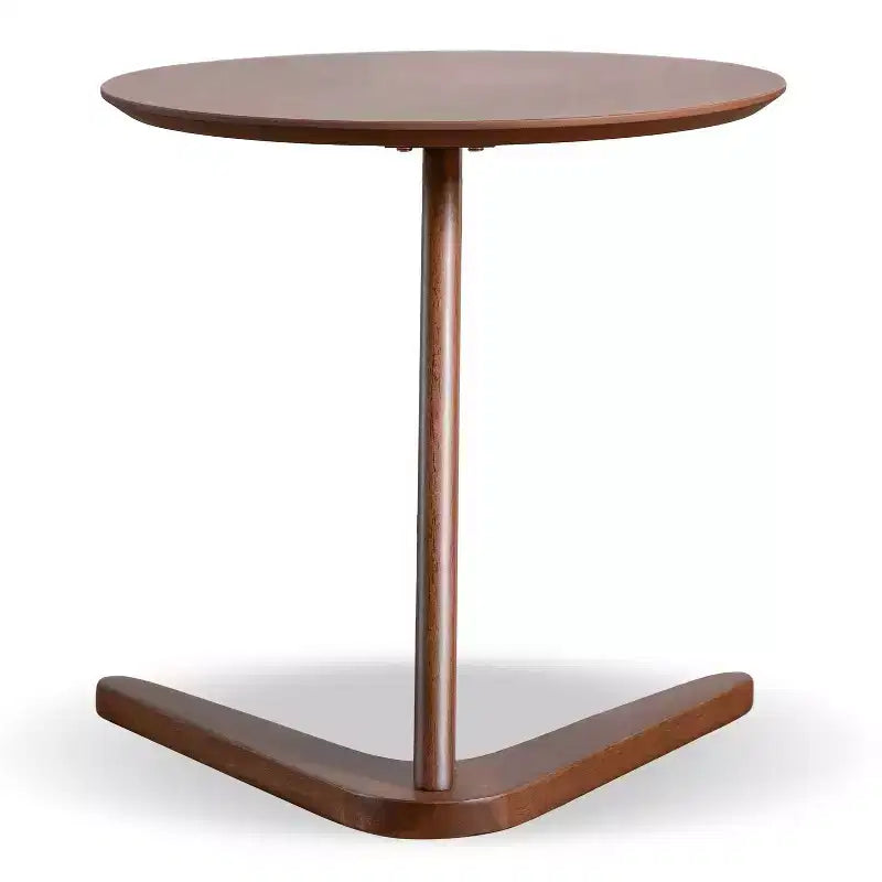 Ensemble table d'appoint et chaise Century Modern Accent Noyer