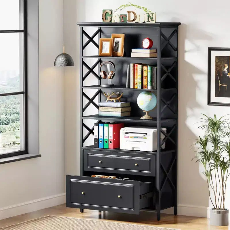 LITTLE TREE 71.65" 2 Drawers Black
