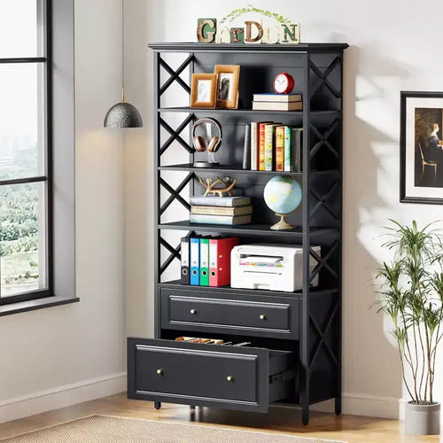 LITTLE TREE 71.65" 2 Drawers Black
