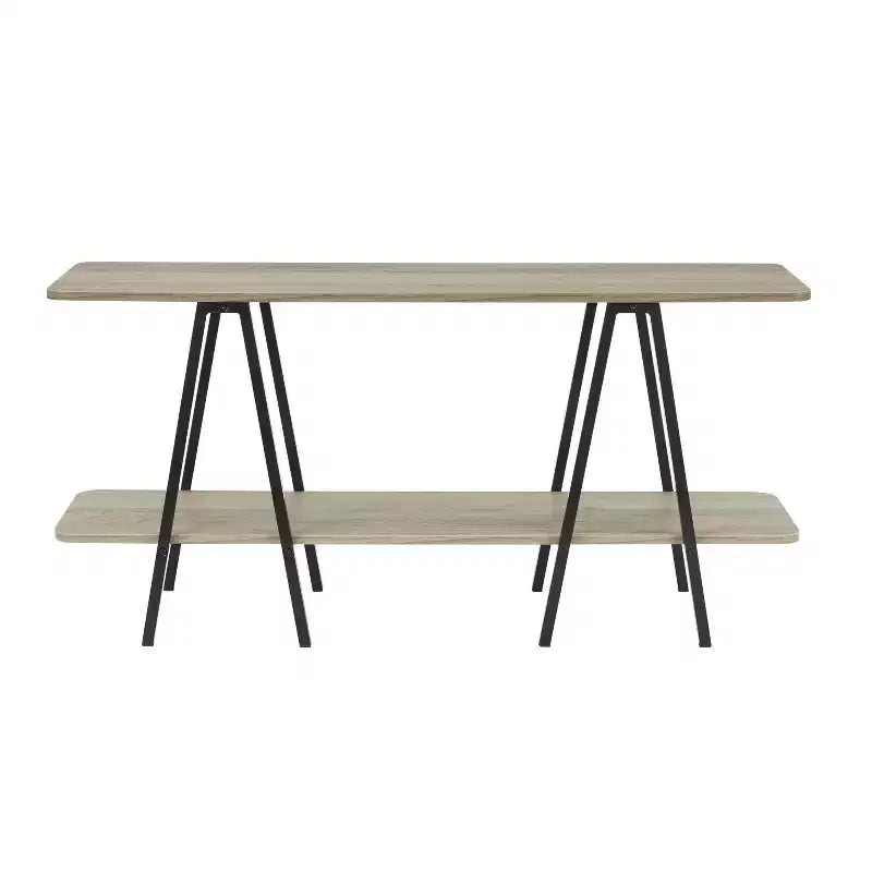 Manhattan Comfort 47.24" Celine Modern Sideboard Rustic Gray