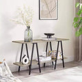 Buffet moderne gris rustique