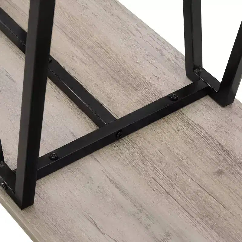 Buffet moderne gris rustique