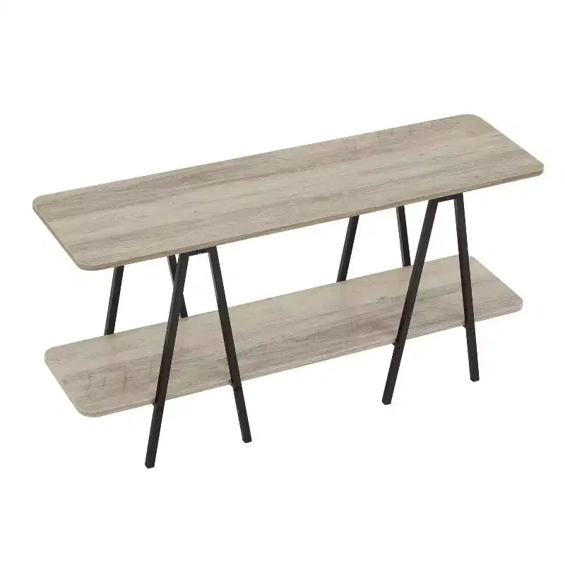 Buffet moderne gris rustique