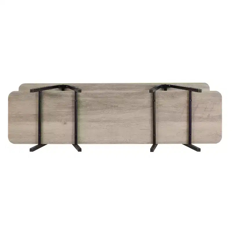 Buffet moderne gris rustique