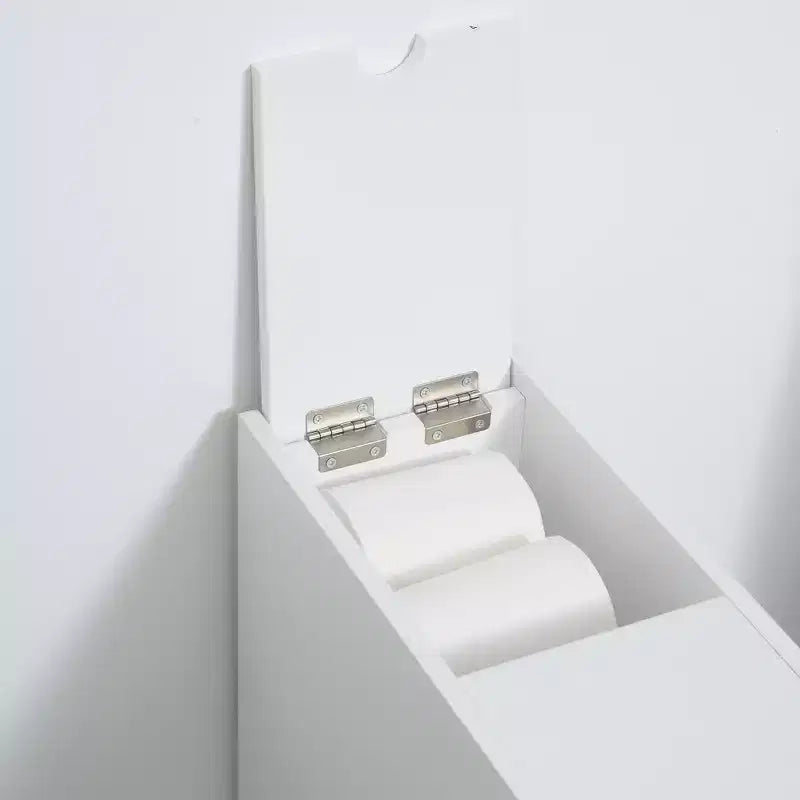 Organisateur de salle de bain sur pied, gain de place, rangement étroit