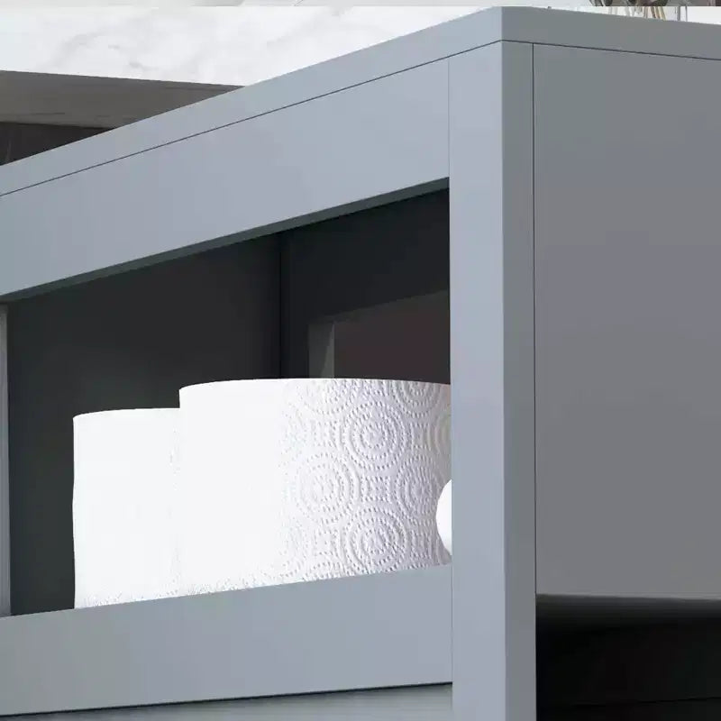 Organisateur de salle de bain sur pied, gain de place, rangement étroit