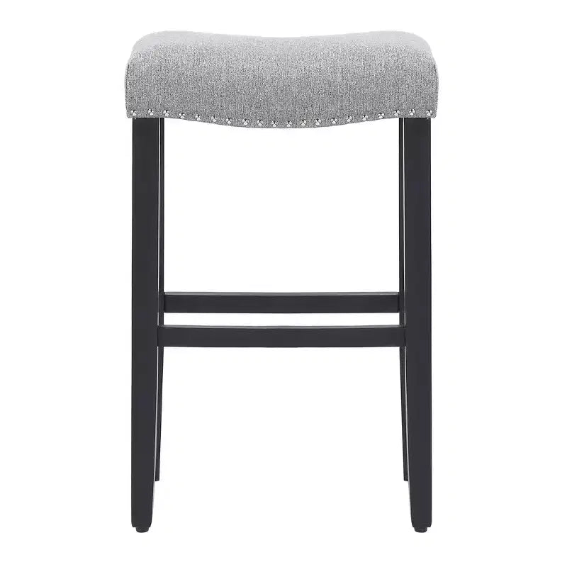 Tabouret de bar à selle rembourré