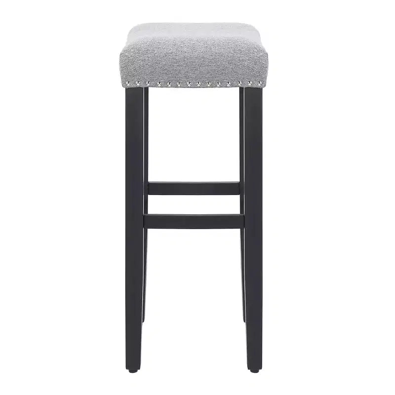 Tabouret de bar à selle rembourré