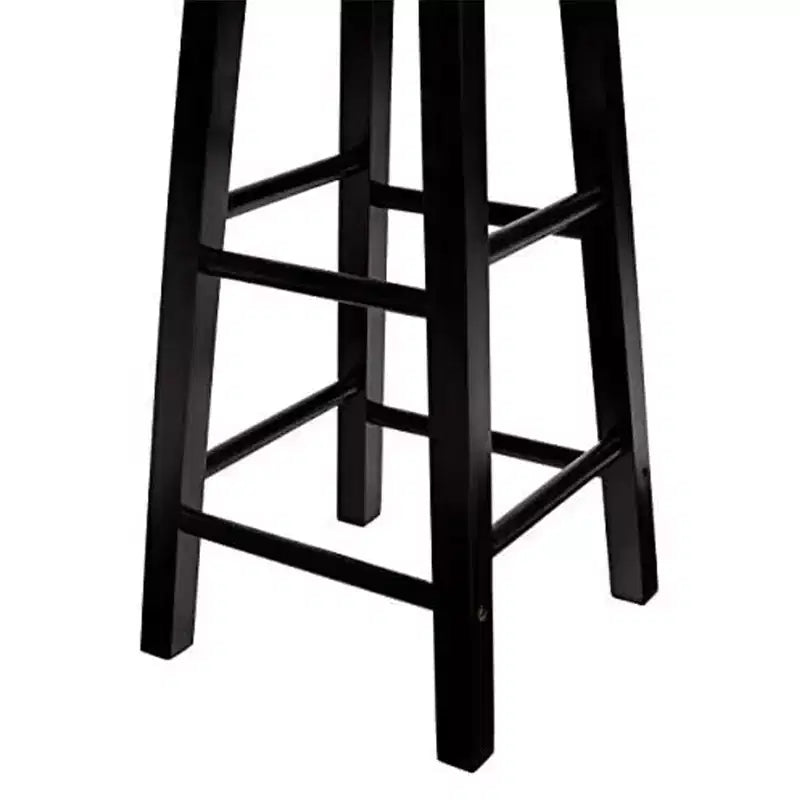 Tabourets de bar de cuisine classiques de 73,6 cm de haut avec siège rond