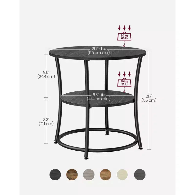 Table d'appoint ronde