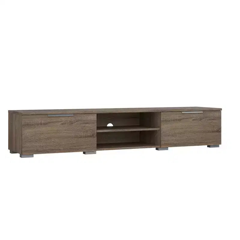 Tvilum Match 2 Drawer 2 Shelf TV Stand Truffle Oak