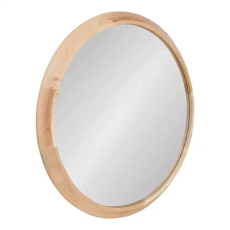 24 x 2 Uldrich Wood Framed Decorative Wall Mirror - Kate & Laurel All Things Decor