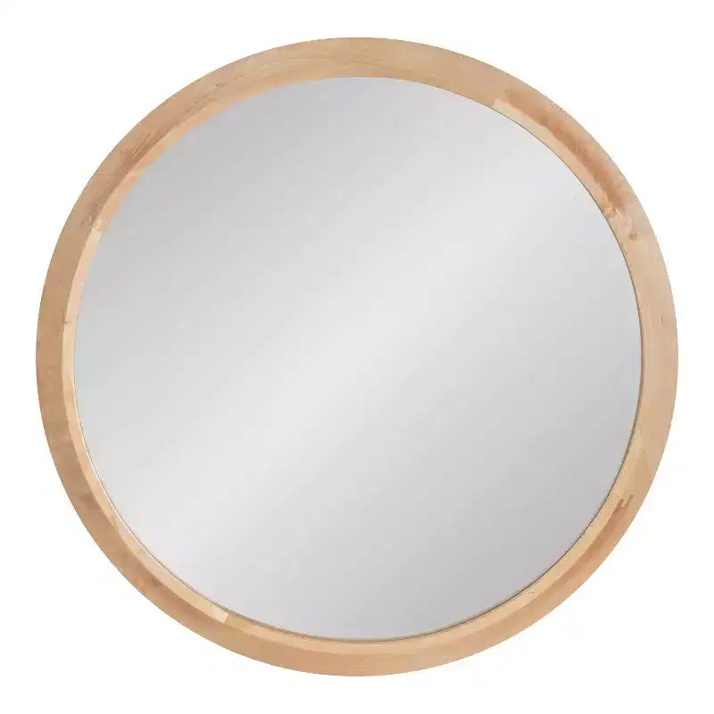 Miroir mural décoratif à cadre en bois