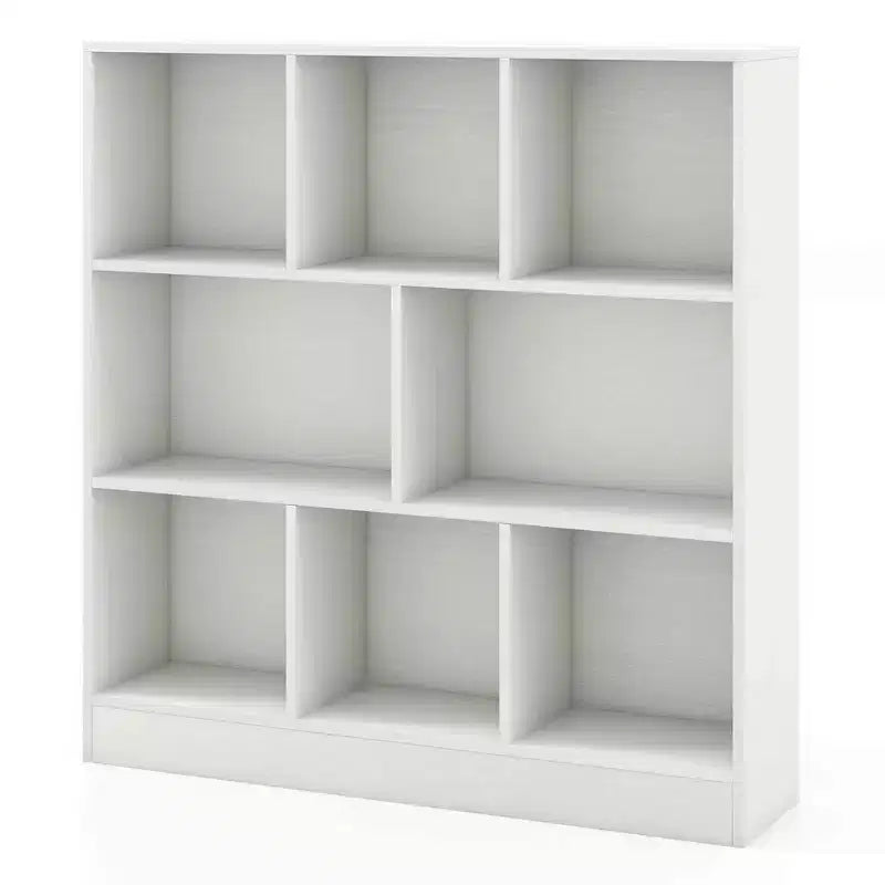 Étagère 8 cubes, Organiseur de rangement en bois pour jouets, 41 po