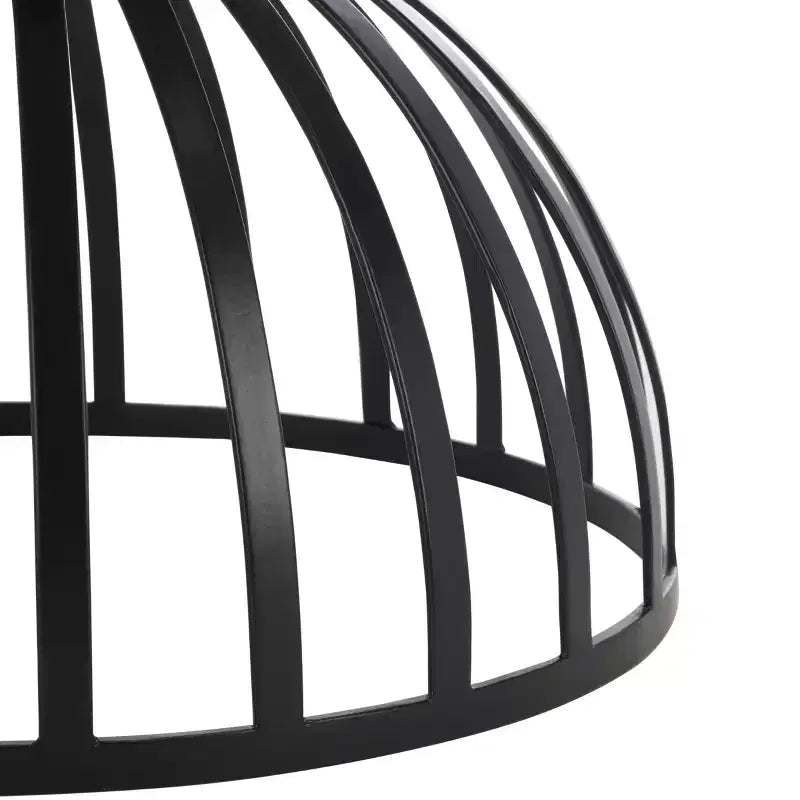 Table d'appoint ronde - Marbre blanc/Noir