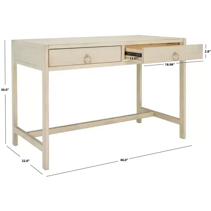 Bureau à 2 tiroirs