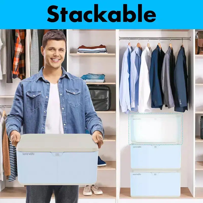 Bac de rangement verrouillable