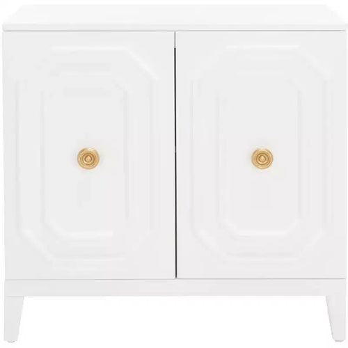 Riya 2 Door Hall Cabinet - CHS5003 - White - Safavieh