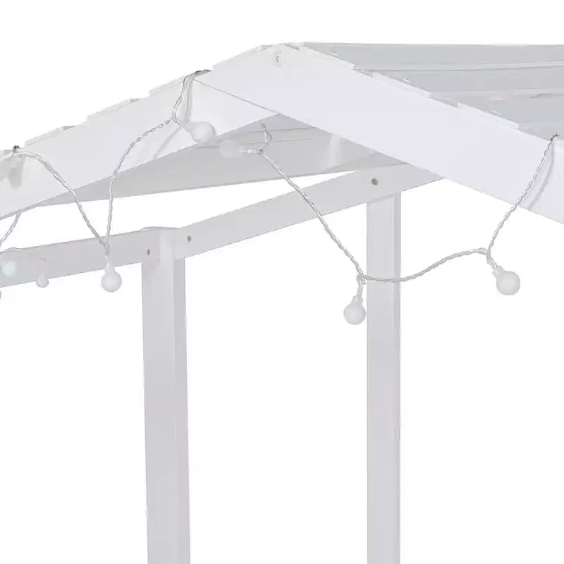 Lit mezzanine double en bois avec échelle