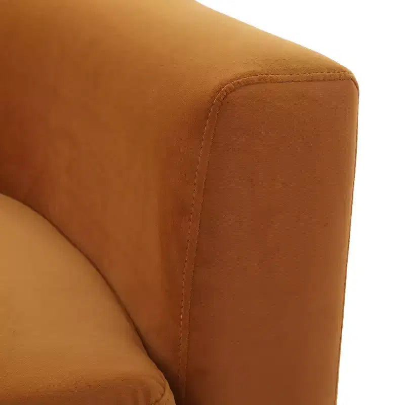 Causeuse glamour d'intérieur