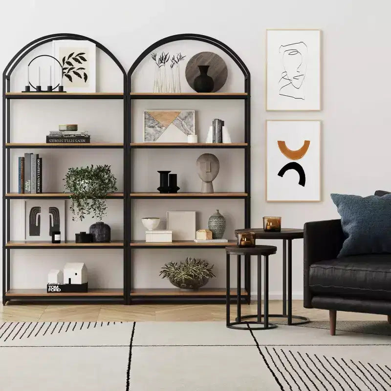 Lot de 2 bibliothèques