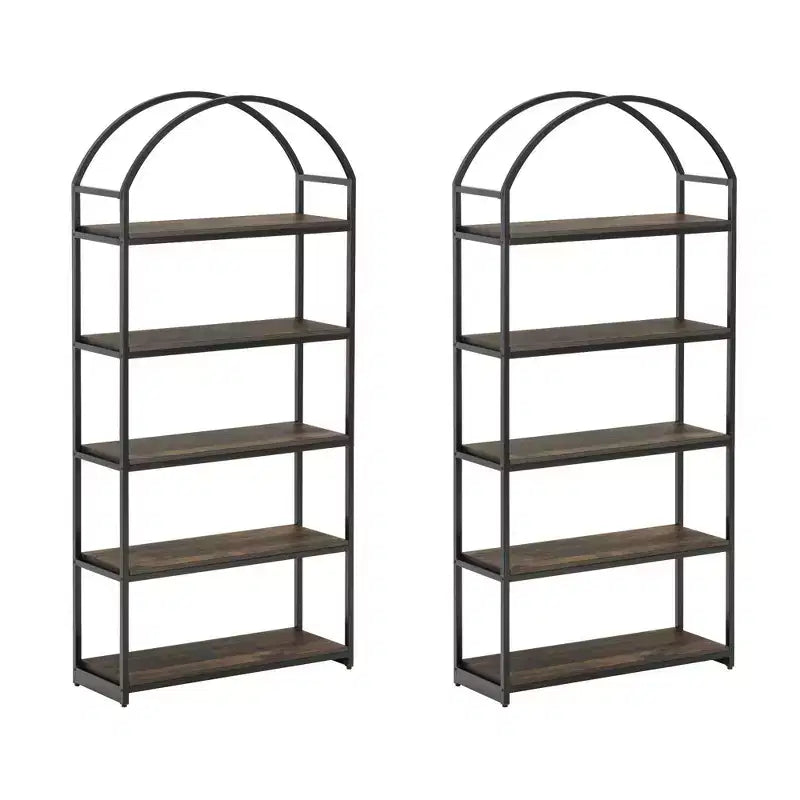 Nathan James Set of 2 Haven Bookshelf