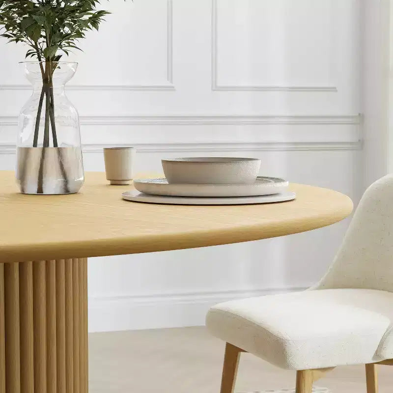 Table à manger ronde Cuisine moderne en bois