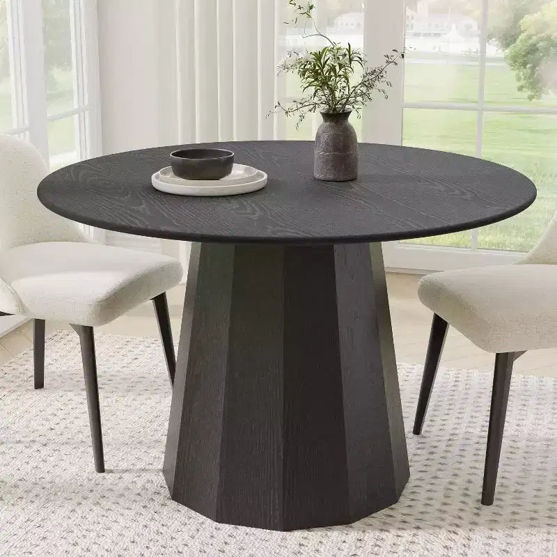 Table à manger ronde Cuisine moderne en bois