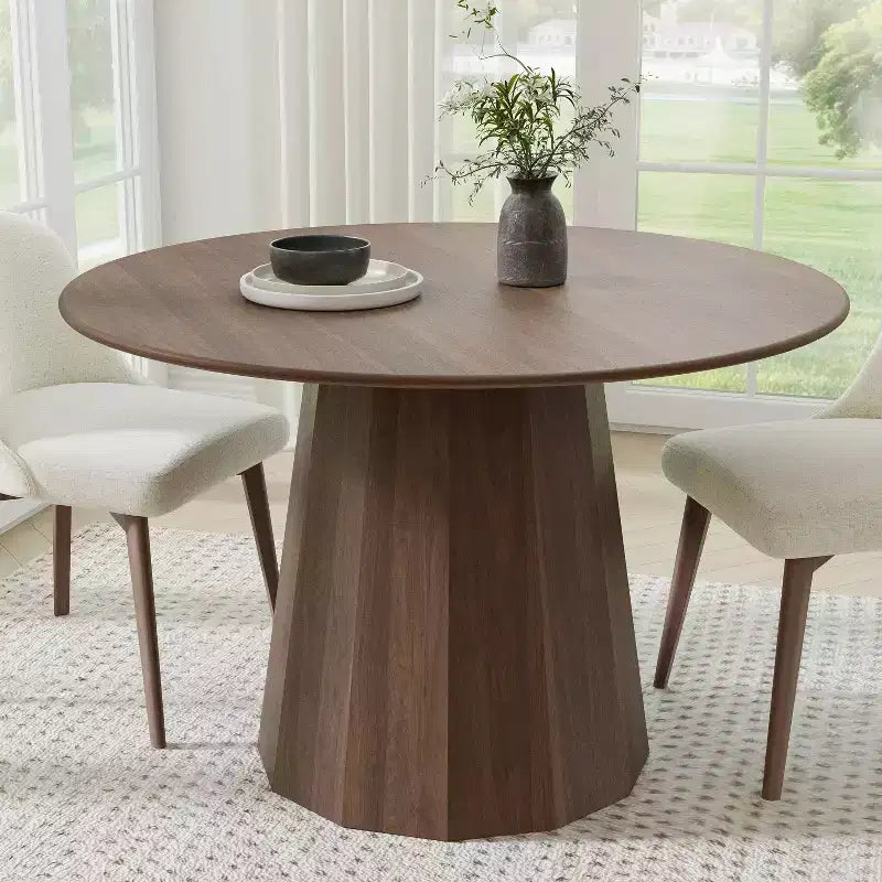 Table à manger ronde Cuisine moderne en bois