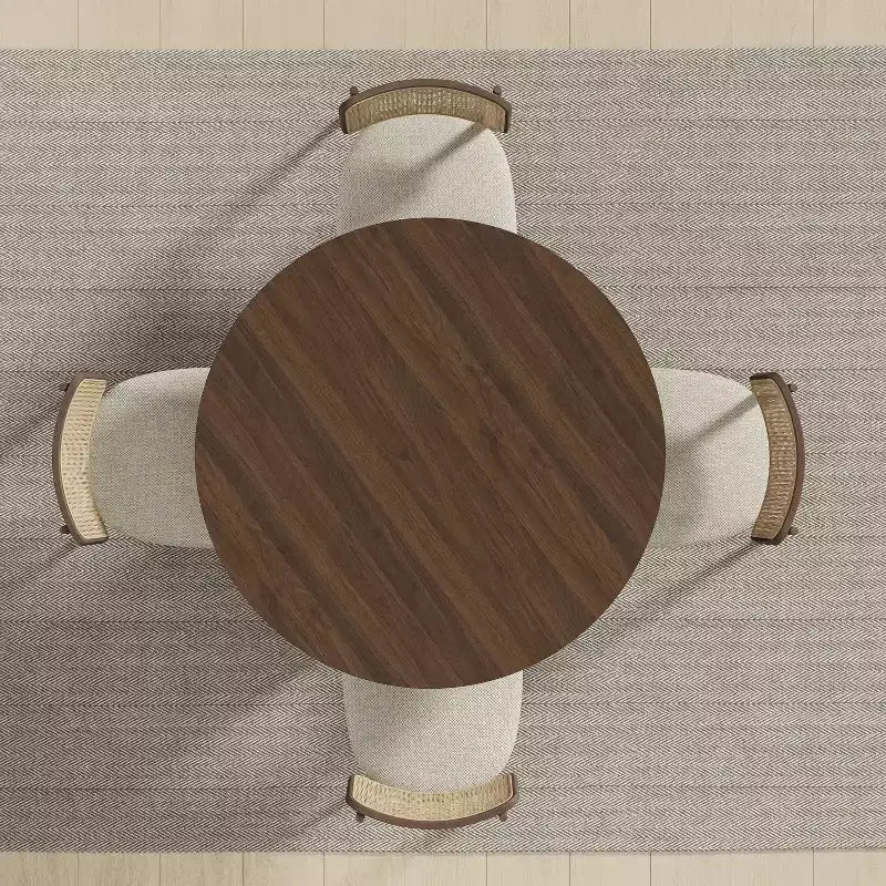 Table à manger ronde Cuisine moderne en bois