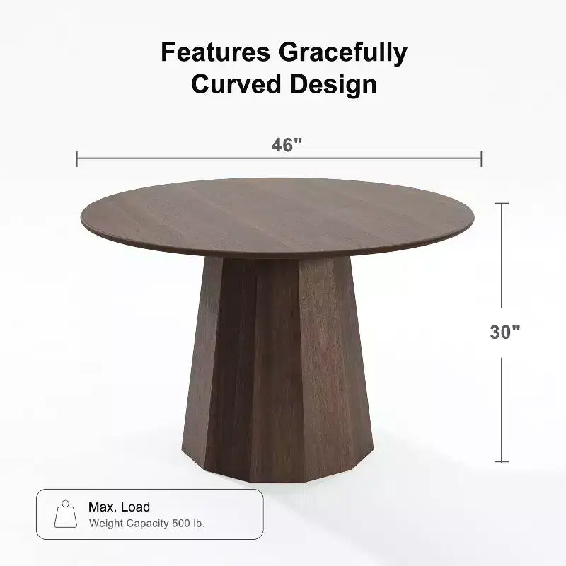 Table à manger ronde Cuisine moderne en bois