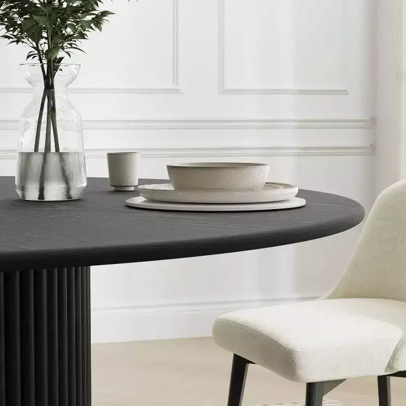 Table à manger ronde Cuisine moderne en bois