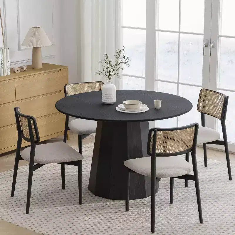 Table à manger ronde Cuisine moderne en bois