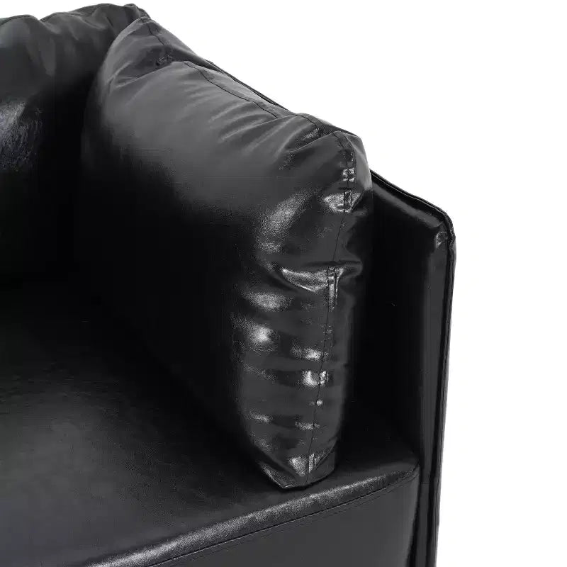 Fauteuil d'appoint rembourré avec coussins