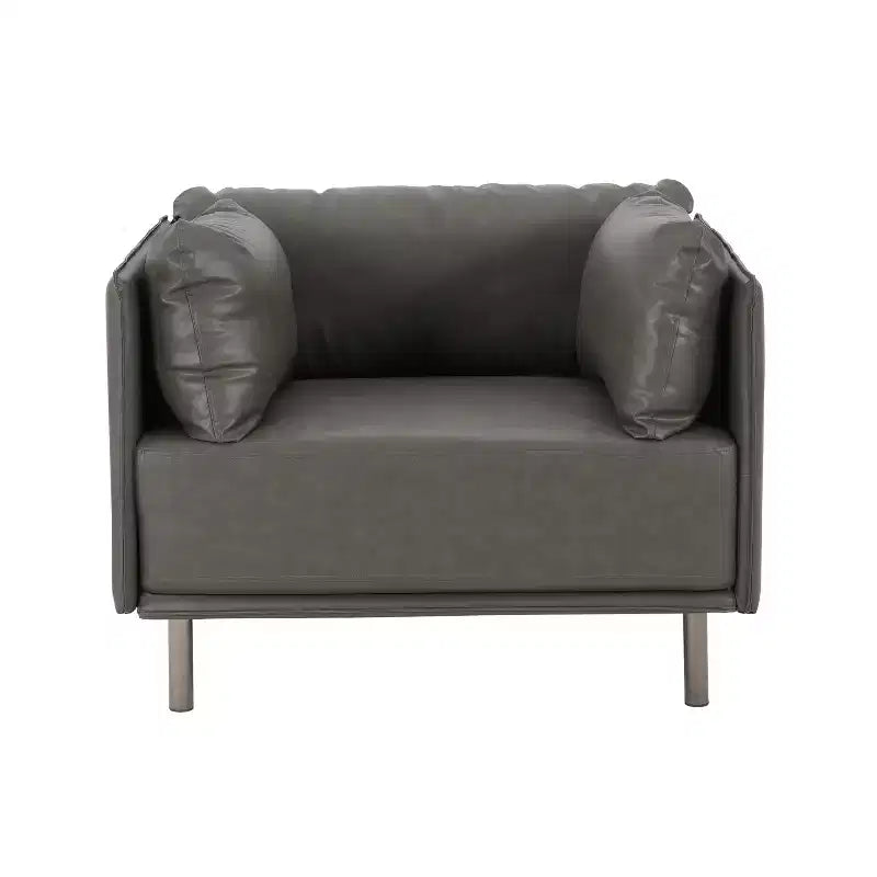 Fauteuil d'appoint rembourré avec coussins