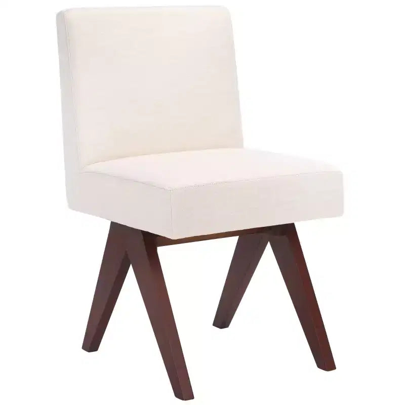 Chaise de salle à manger blanche