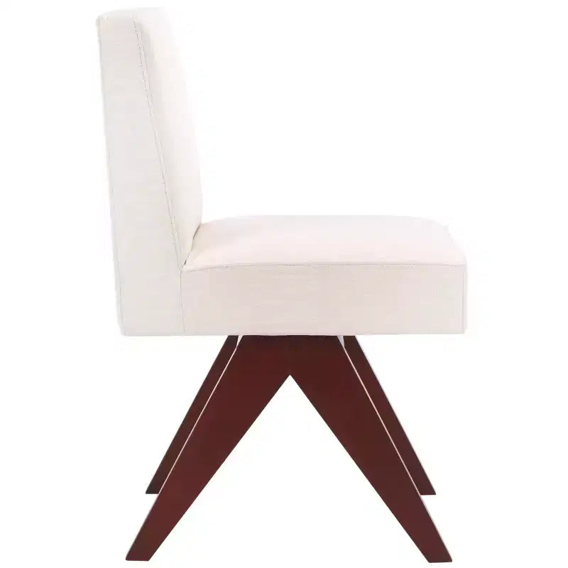 Chaise de salle à manger blanche