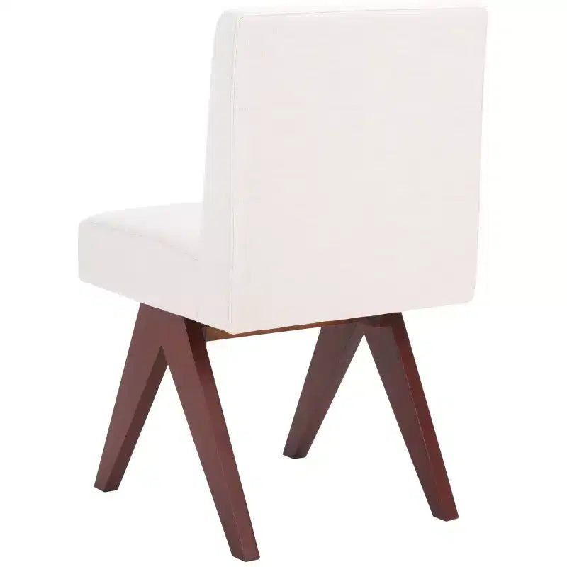 Chaise de salle à manger blanche