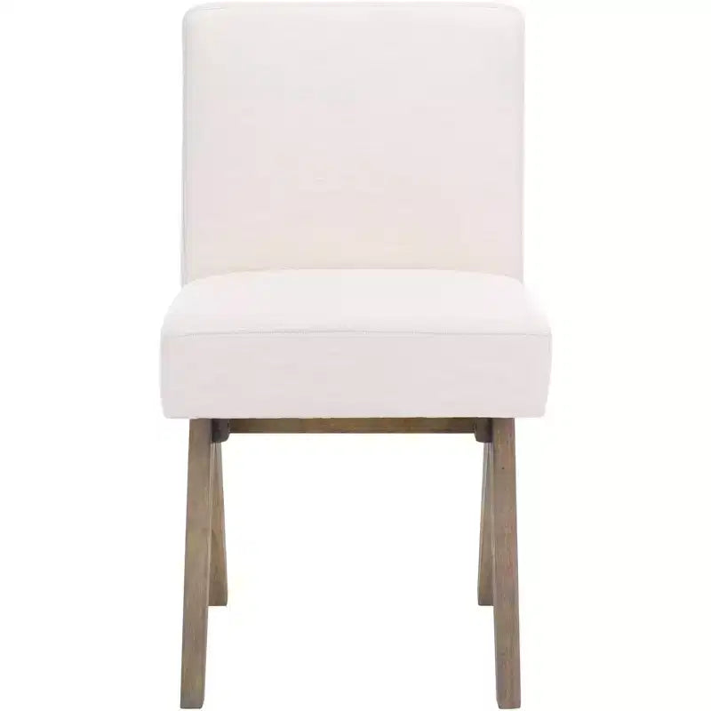 Chaise de salle à manger blanche