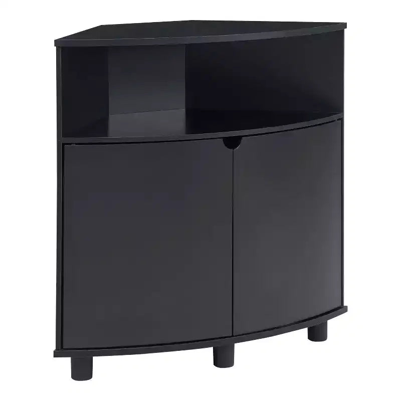 Meuble d'angle avec éclairage LED