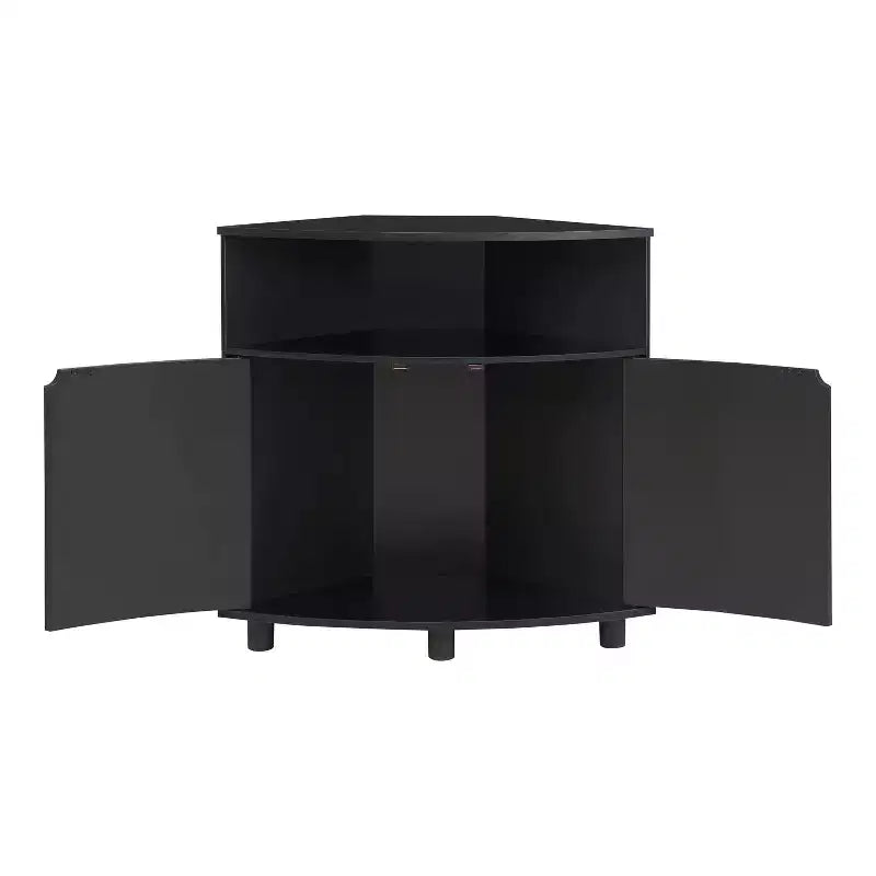 Meuble d'angle avec éclairage LED
