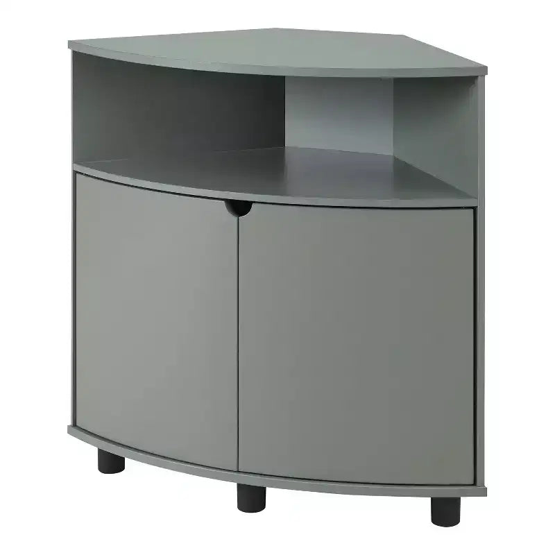 Meuble d'angle avec éclairage LED