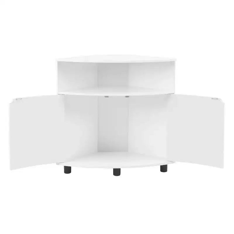 Meuble d'angle avec éclairage LED