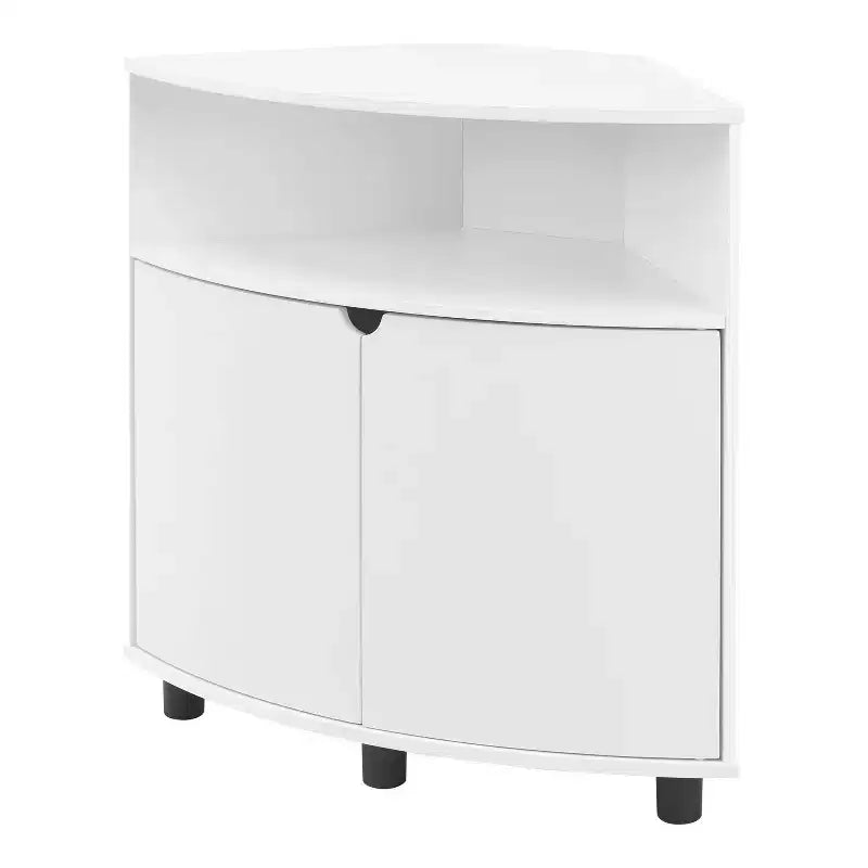 Meuble d'angle avec éclairage LED