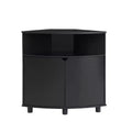 miBasics Oahu Corner Accent Cabinet with Led Lights
